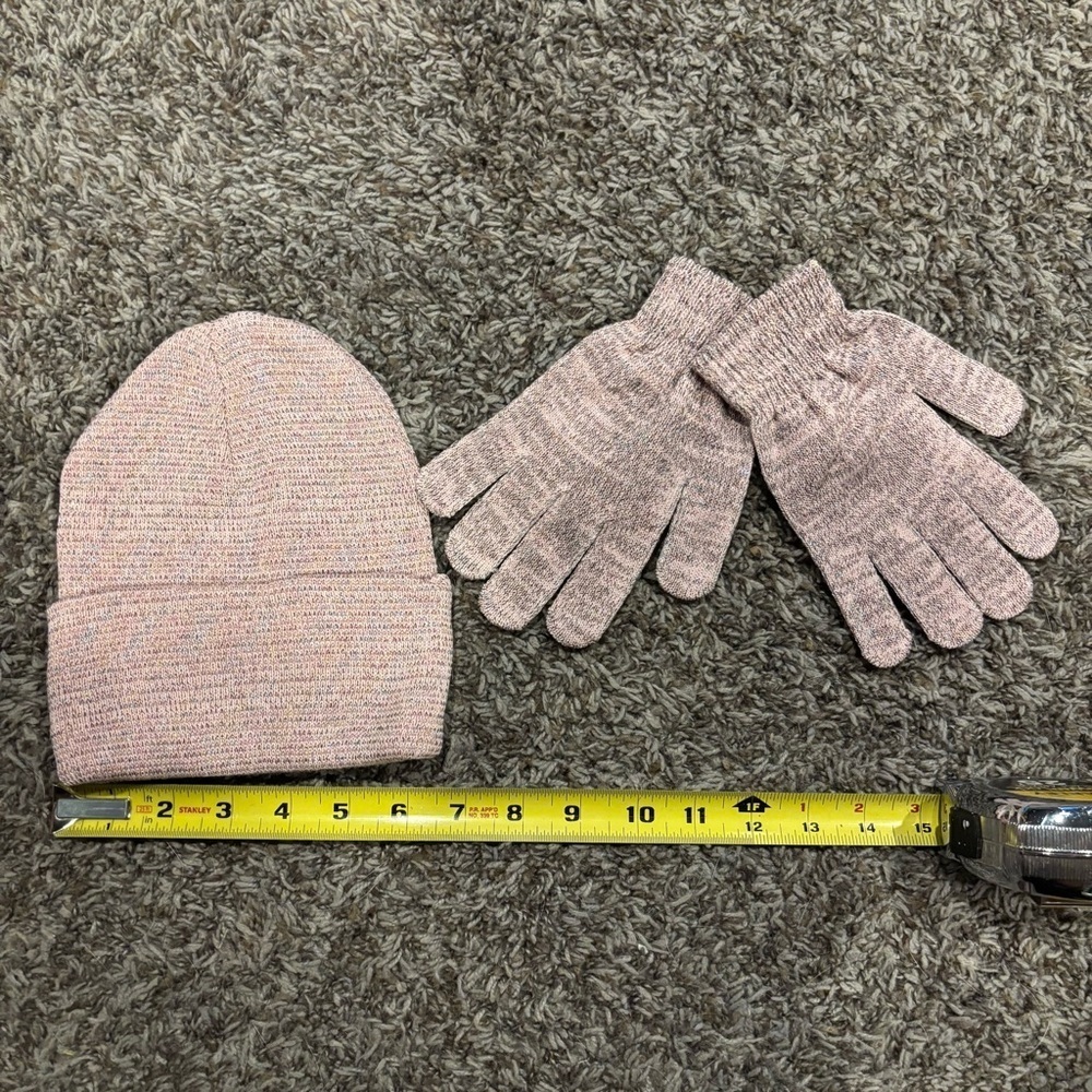 Girls Hat and Glove Set